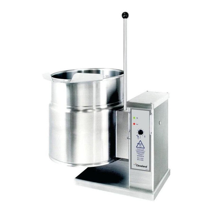 Cleveland KET-12T Manual 12-Gallon Electric Steam Kettle - 208V - Nella Online