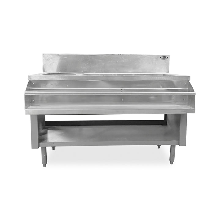 Nella 48" Cocktail Sink with Bar Rail - 48COCKTAIL