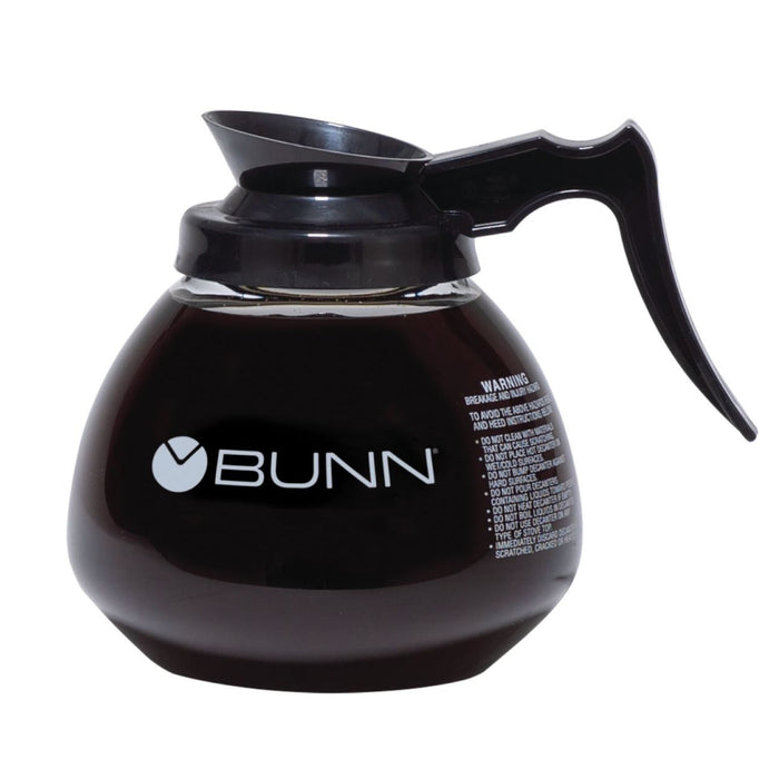Bunn 1.9L Glass Decanter with Black Handle - 42400.7103