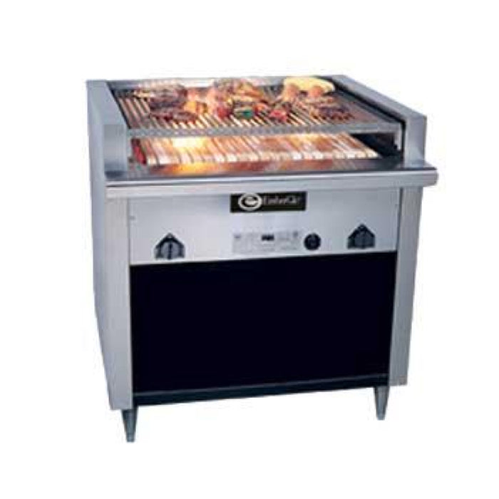 EmberGlo 41F 36" Floor Model Radiant Natural Gas Charbroiler - 85,000 BTU