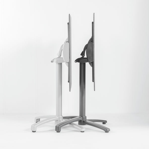 Grosfillex X-One Small Black Tilting Table Base - UTX15017