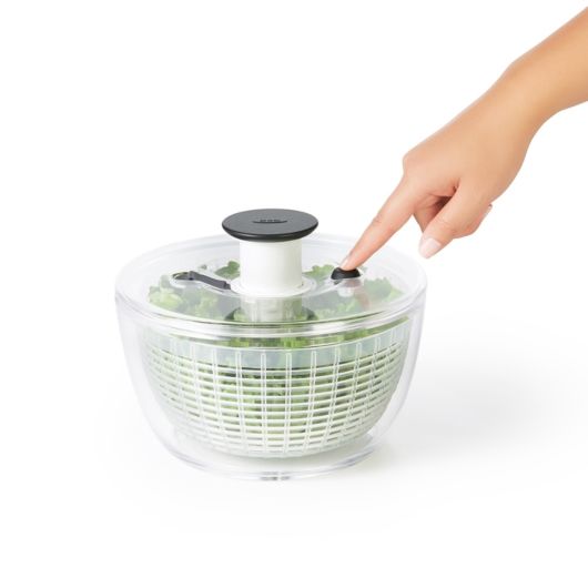 OXO Good Grips 2 Qt. White Plastic Salad Spinner - 1351680