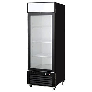 EFI F1-23GDVC 23" Bottom-Mount Glass 1-Door Merchandising Freezer - 8.3 Cu. Ft.