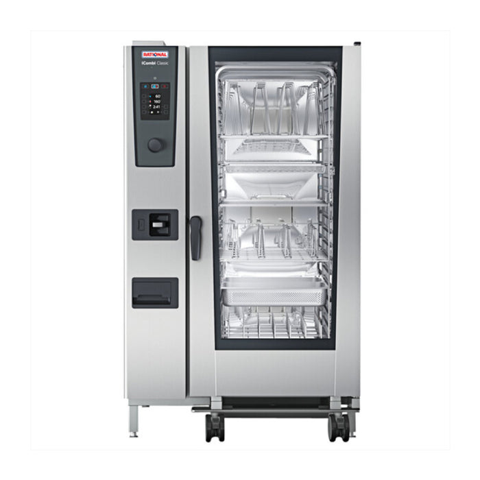 Rational iCombi Classic 20-Full Size Pan Gas Combi Oven with Manual Controls