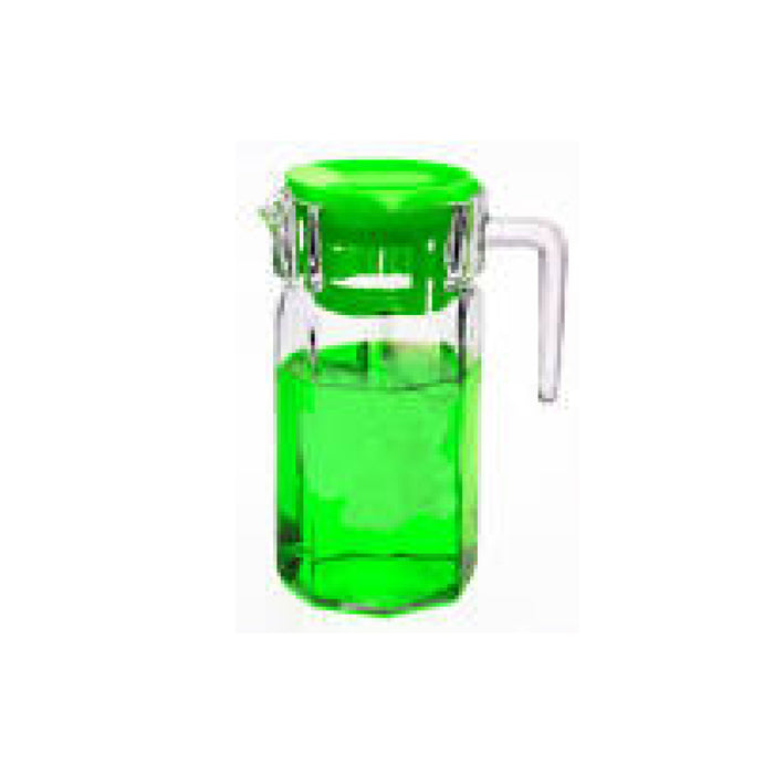 Circleware 50 Oz. Lodge Pitcher With Colored Lid
