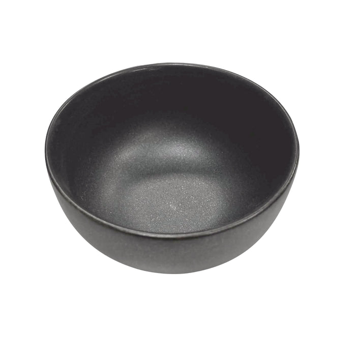 Nella 4" Black Round Deep Porcelain Bowl - 48/Case - ITB06 BLAK