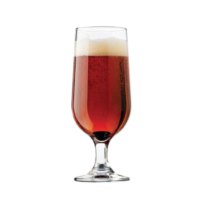 Libbey 3730 Embassy 14 Oz.  Stemmed Beer Glass - 24/Case