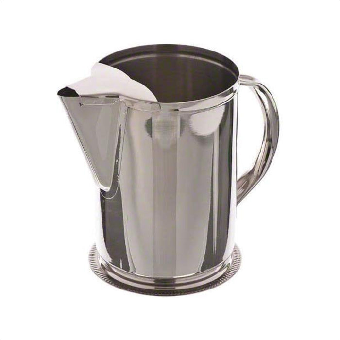 Update International WP64 64 Oz. Stainless Steel Pitcher with Ice Guard