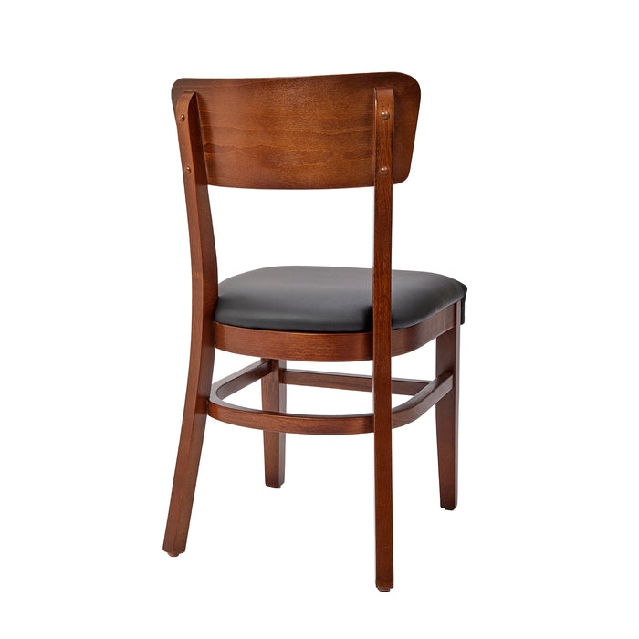 Nella Max Walnut Restaurant Chair