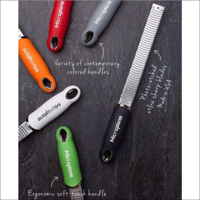 Microplane 46201 8" Premium Classic Series Zester/Grater - Dark Blue