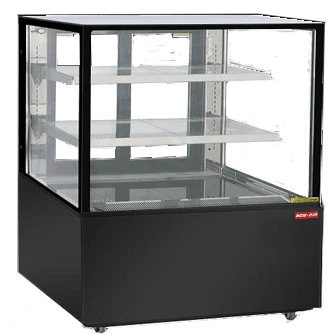 New Air NDC-71-SG 71" Curved Refrigerated Display Case