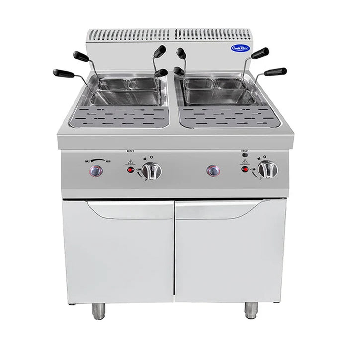 Atosa PCG18 18 Gal. Natural Gas Stainless Steel Commercial Pasta Cooker - 92,000 BTU