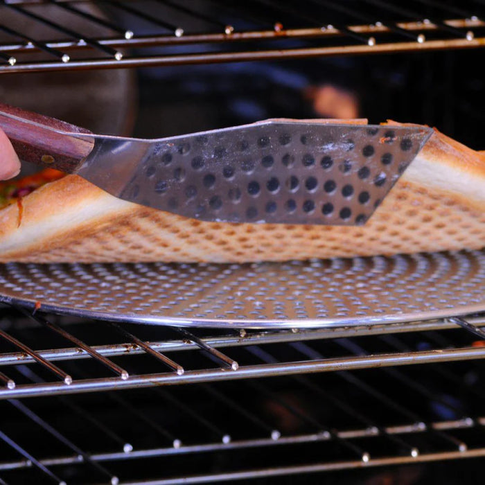 Crown Cookware 10" 20-Gauge Aluminum Perforated Pizza Pan - 500-07103