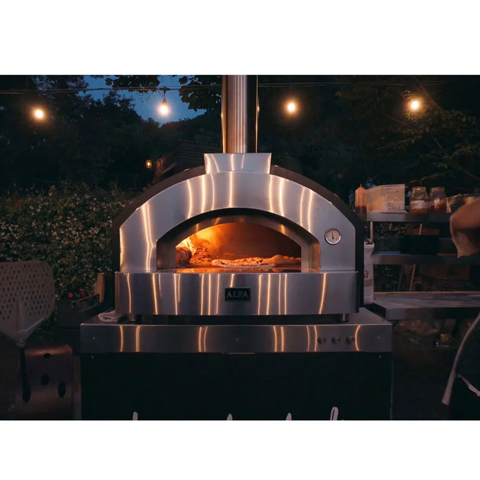 Alfa Professional QUICK 2 Pizze Gas / Wood Pizza Oven - Q2P