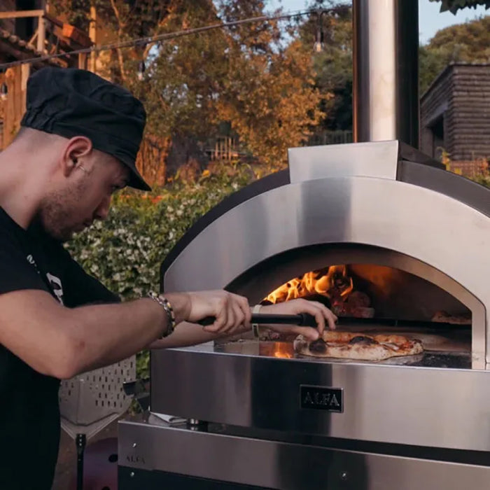Alfa Professional QUICK 2 Pizze Gas / Wood Pizza Oven - Q2P