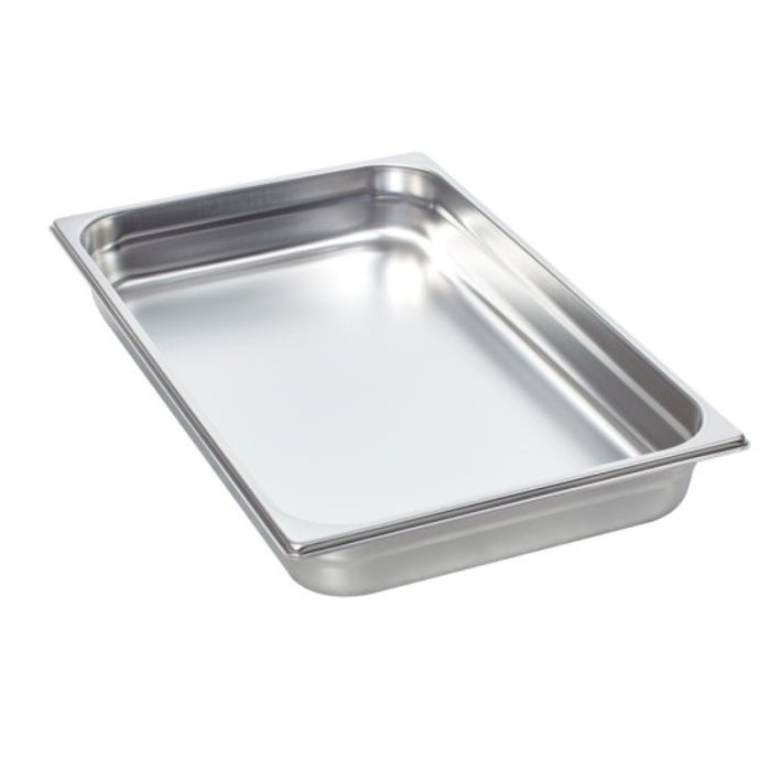 Rational Stainless Steel Steam Table Pan - 2/3 GN
