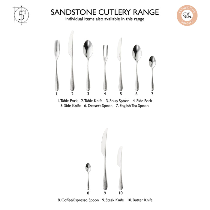 Robert Welch Sandstone 9.25" Dinner Knife - 12/Case - 6032SX042