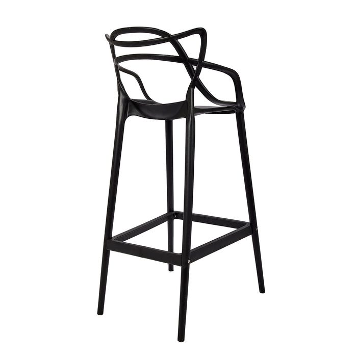 Nella Black Spider Outdoor Bar Stool
