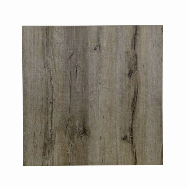 Grosfillex 32" Square Exterior Vanguard Aged Oak Table Top - US32D742