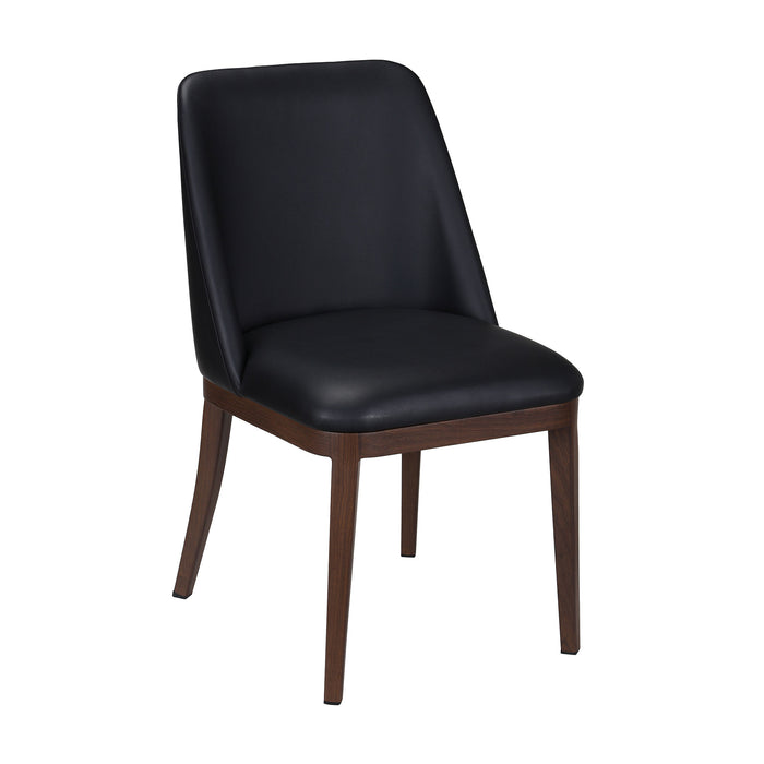 Nella Trevor Black Metal Restaurant Chair