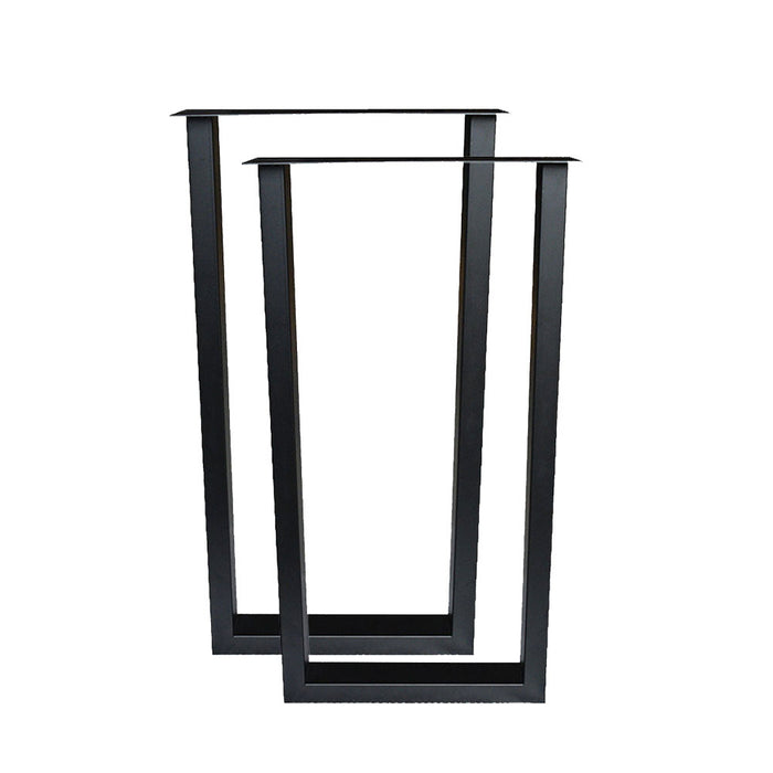 Nella 8100 Black Communal Table Bar Height Base