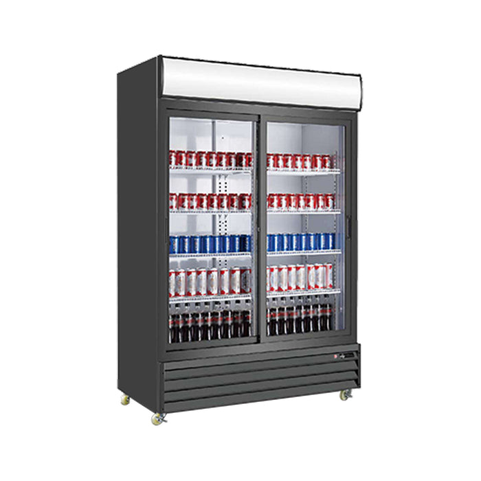 EFI C2S-52.4GD 52" Sliding Glass 2-Door Refrigerated Merchandiser - 50 Cu. Ft.