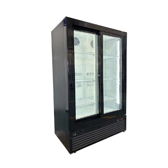 EFI C2S-3656GD 36" Glass Sliding 2-Door Refrigerated Merchandiser - 10 Cu. Ft.
