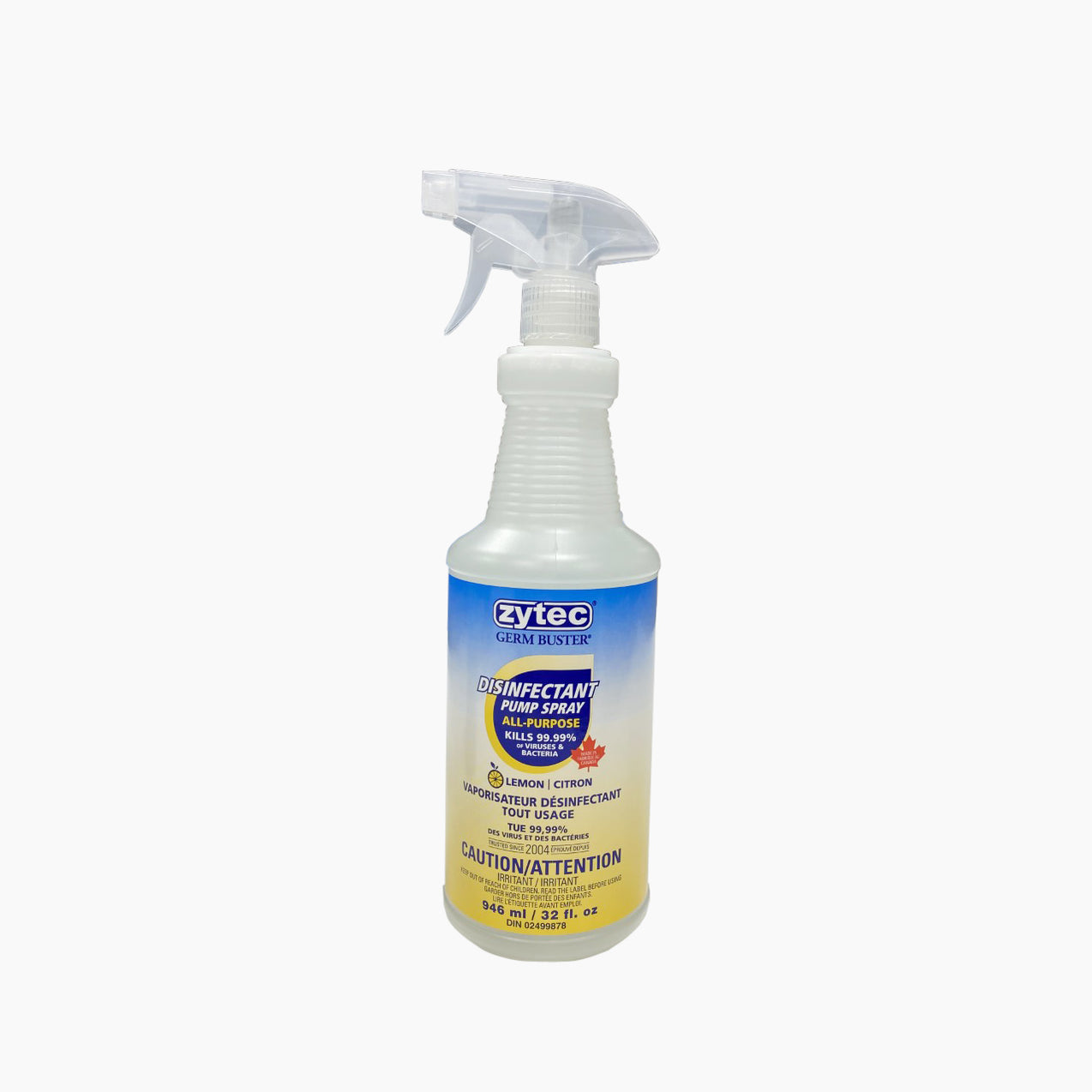Zytec 32 fl. oz Surface Disinfectant Sprayer P1001264 — Nella Online