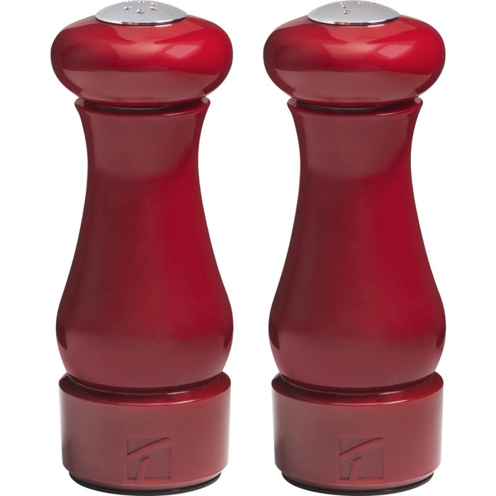 Trudeau 0538070 6" Maya Salt & Pepper Shakers - Red