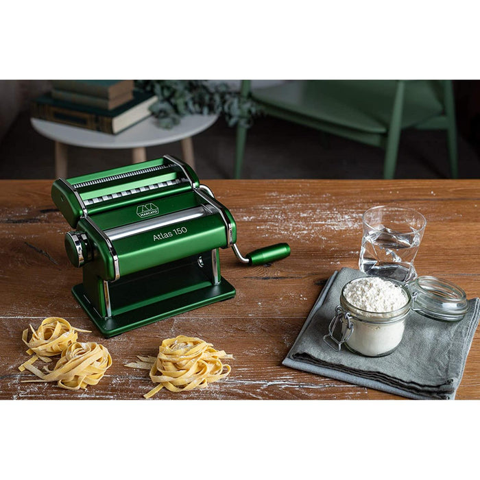 Marcato Atlas 150 Wellness Pasta Maker - Green — Nella Online