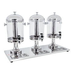 Nella 24 Qt. Triple Ice Cooled Juice Dispenser - 19480