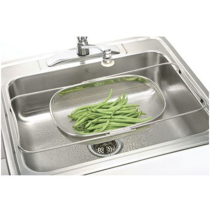 Norpro 2157 Expandable Stainless Steel Over-The-Sink Strainer