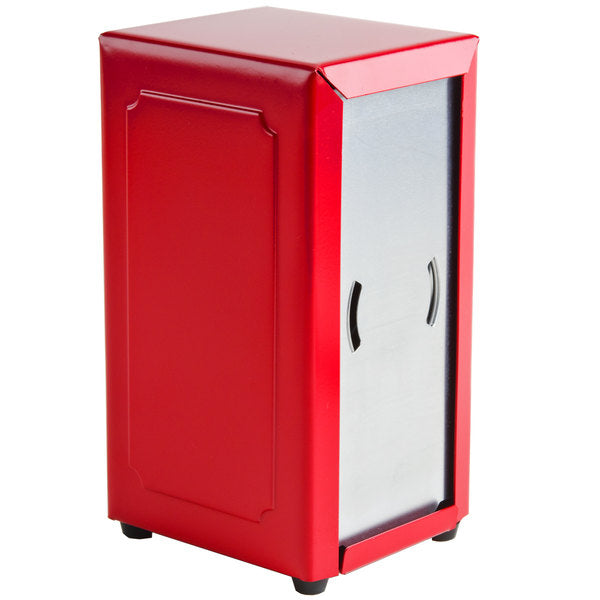 TableCraft 2211 Red Tallfold Napkin Dispenser