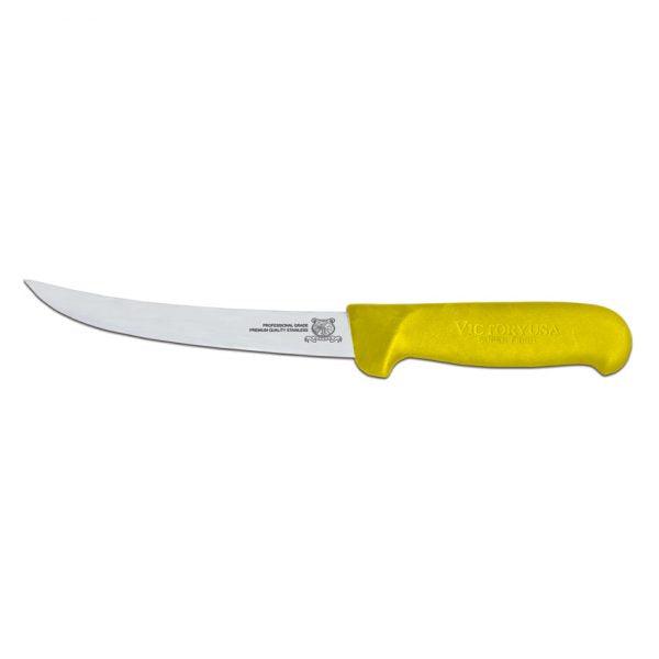 Nella 6" Boning Straight Blade Knife With Super Fiber Handle - 12848