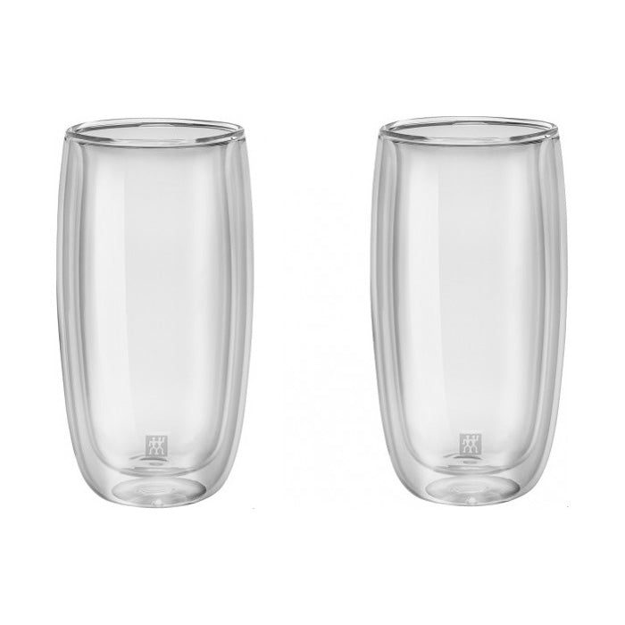 Zwilling 16 Oz. Sorrento Double Wall Beverage Glass 2-Piece Set - 39500-120