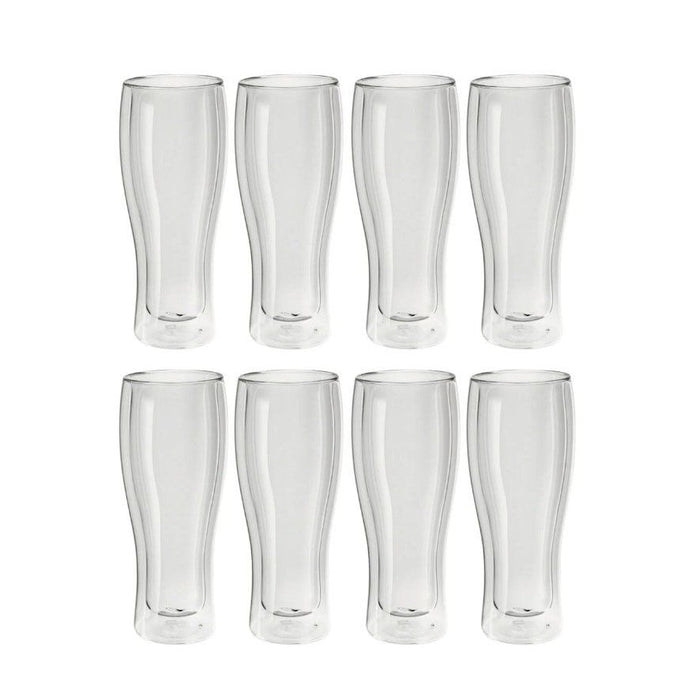 Zwilling Sorrento 8-Piece Double-Wall Beer Glass Set - 39500-318