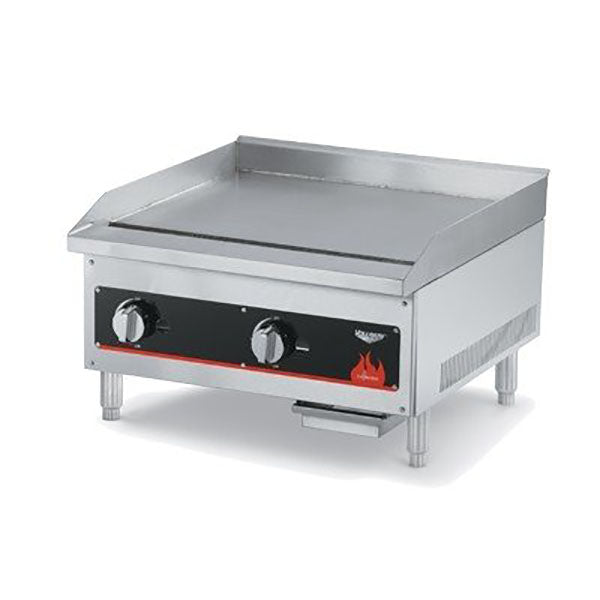 Vollrath 40718 Cayenne 12" Countertop Gas Griddle With Manual Control - 28,000 BTU
