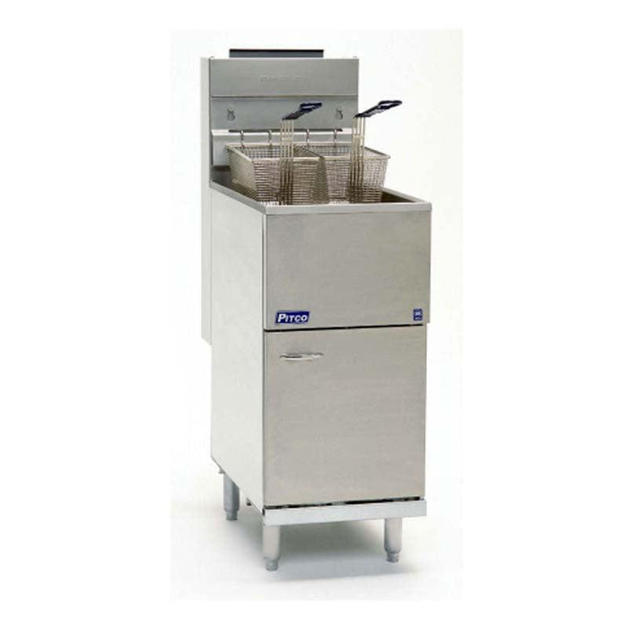 PITCO ECONOMY TUBE FIRED GAS FRYER 40C+