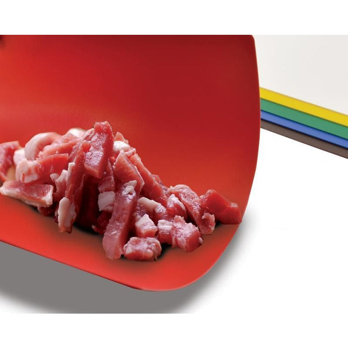 Nella 18" x 24" x 1/16" 6-Color Coded Flexible Cutting Board Set - 41195