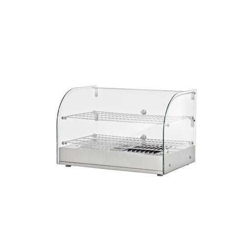 NELLA 15" COUNTERTOP DISPLAY WARMER WITH FRONT CURVED GLASS - 41870