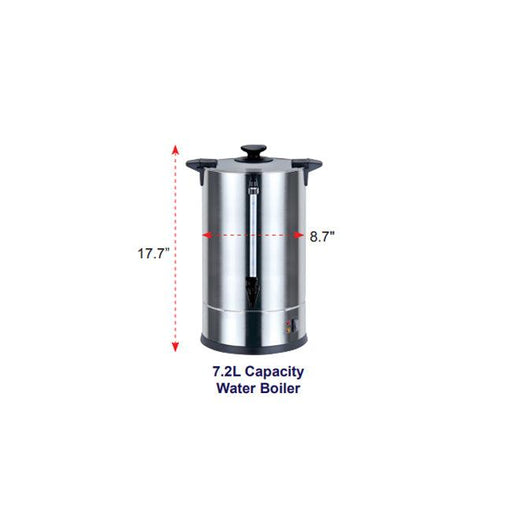 NELLA 43463 7.2L STAINLESS STEEL WATER BOILER