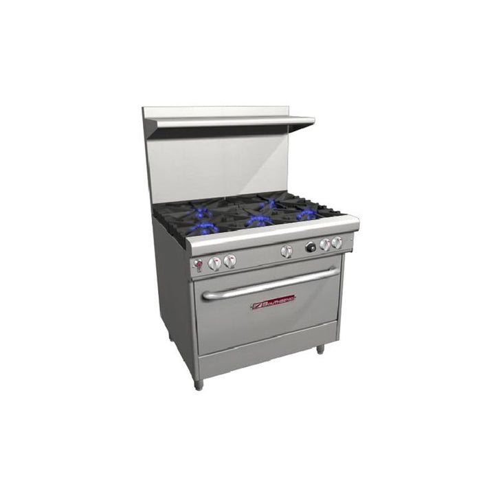 SOUTHBEND ULTIMATE 4365D 36" GAS RANGE WITH 5-BURNERS AND STANDARD OVEN