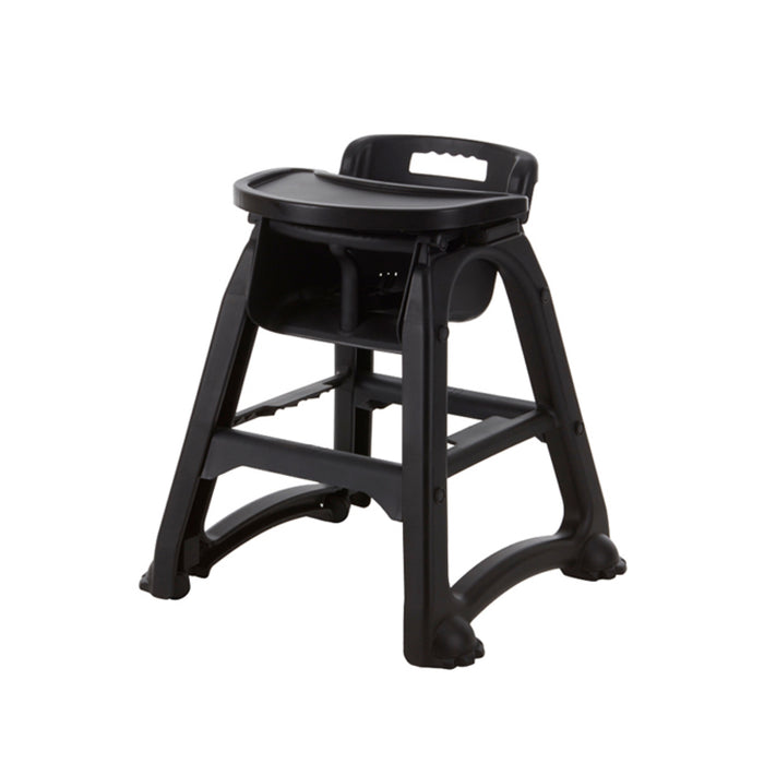 Nella Black Baby High Chair with Tray - 43831