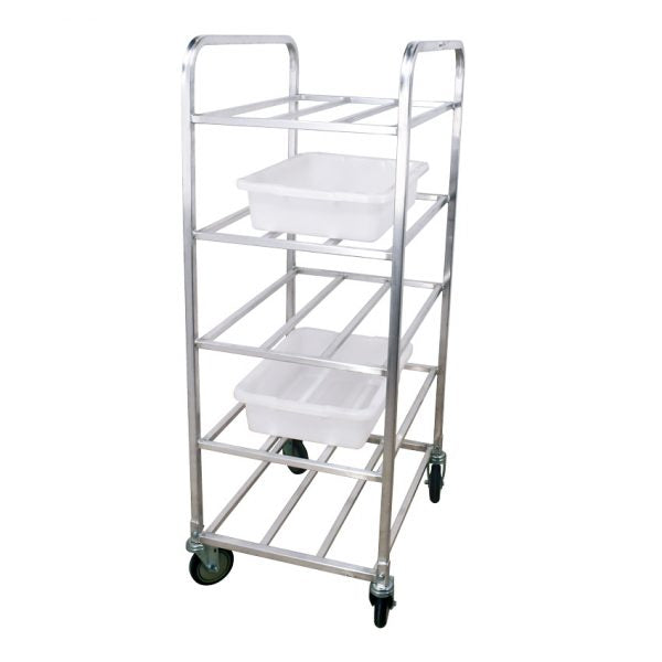 Nella Aluminum Universal Rack with 5 Slides and 10" Spacing - 43832