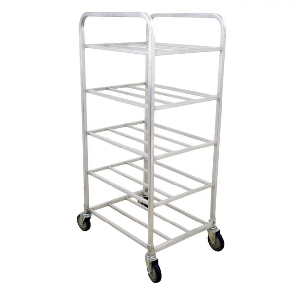 Nella Aluminum Universal Rack with 5 Slides and 10" Spacing - 43832