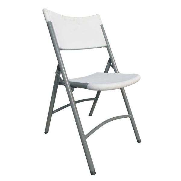 Nella 45" X 18" Folding Chair With Grey Metal Frame - 44357