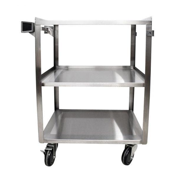 Nella 30.5″ Stainless Steel Welded Utility Cart - 44698