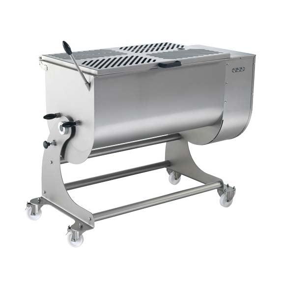 Nella 180 kg Dual Paddle Stainless Steel Tilting Heavy-Duty Meat Mixer - 46149