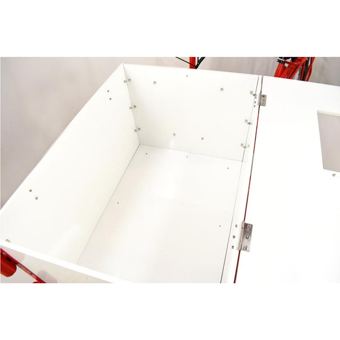 Nella Tricycle Red Ice Cream Bike with Wooden Box - 46659