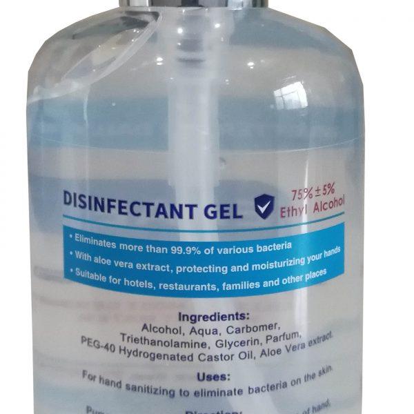 Nella 300 ml Disinfectant Gel Hand Sanitizer With Pump - 46668